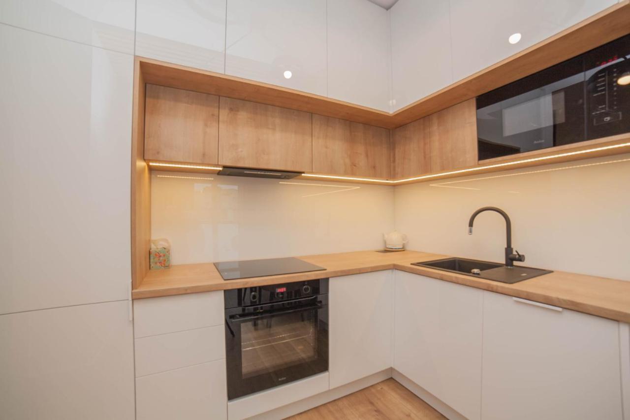 Mragowo Dwupoziomowy Apartament Indygo 85M2 Z Widokiem Na Jezioro エクステリア 写真